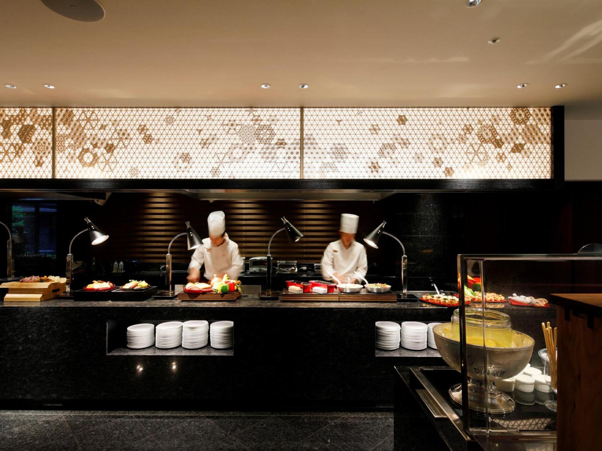 The Hotel Sanraku Kanazawa 21Th December 2022 Open Esterno foto Live kitchen at the hotel