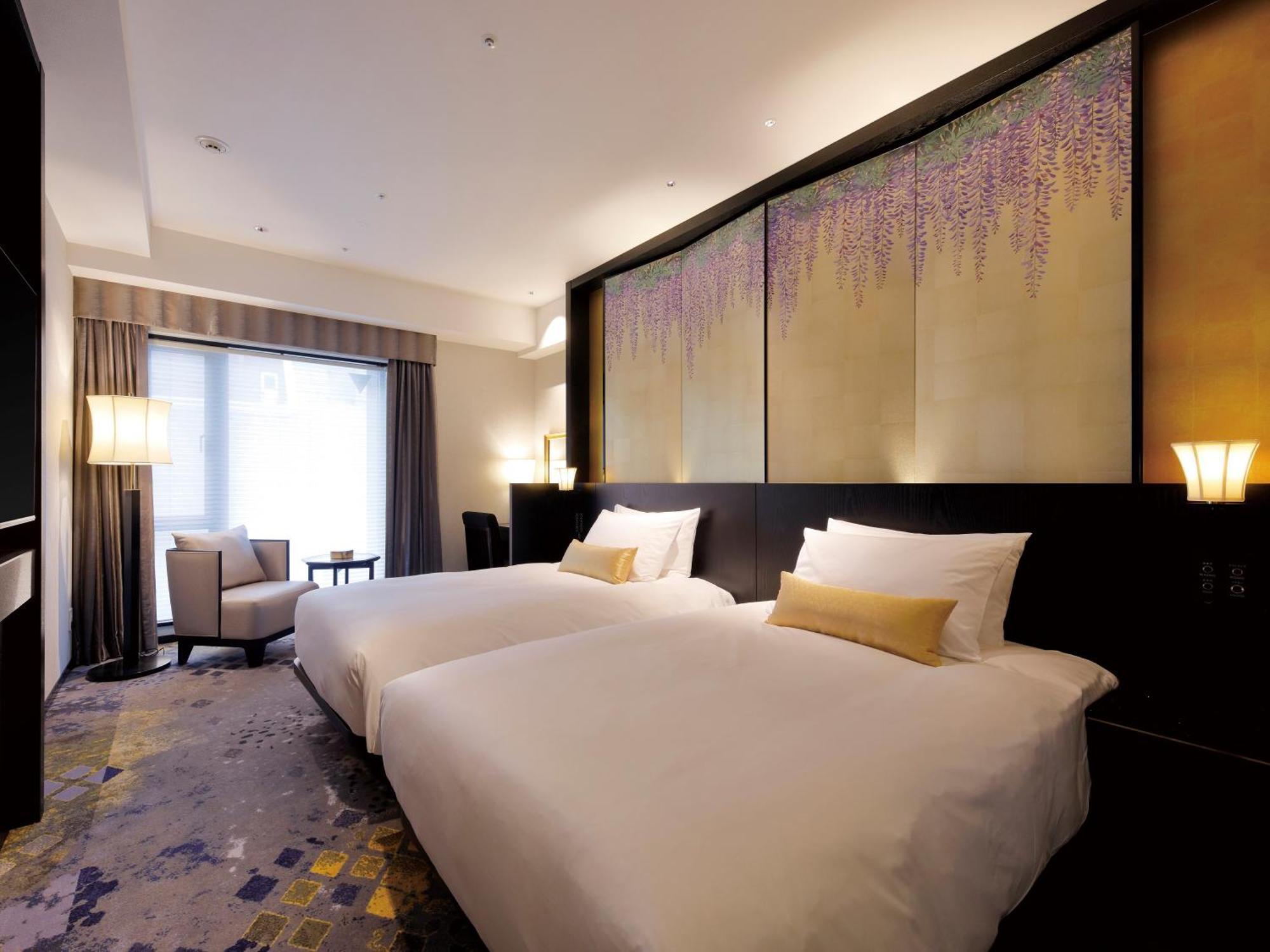 The Hotel Sanraku Kanazawa 21Th December 2022 Open Esterno foto A room at the hotel